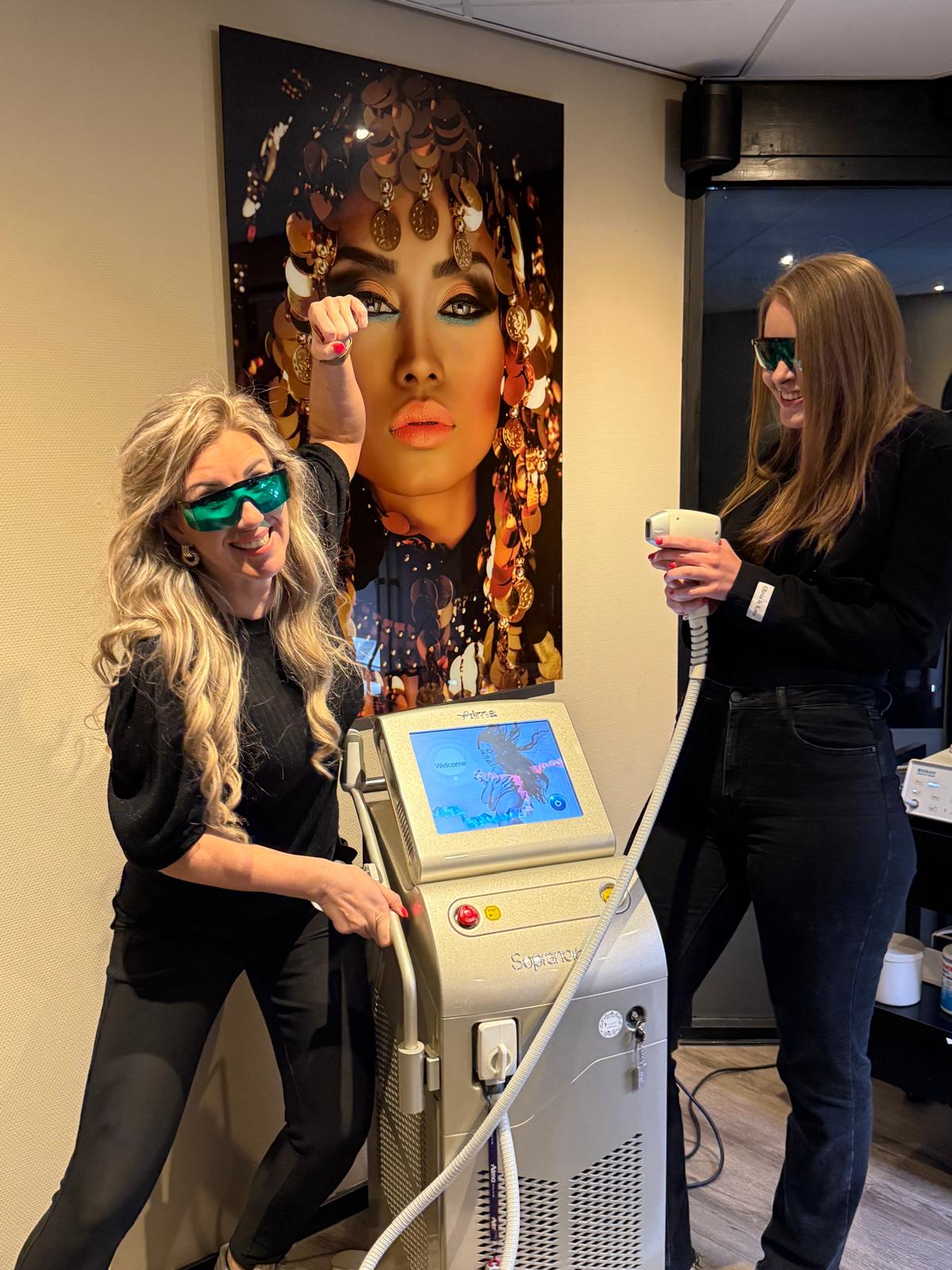 soprano ice - laser ontharing beautysalon borne
